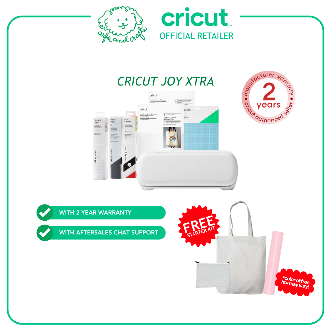 Cricut Joy Xtra Smart Cutting Machine | Ultimate Starter Bundle