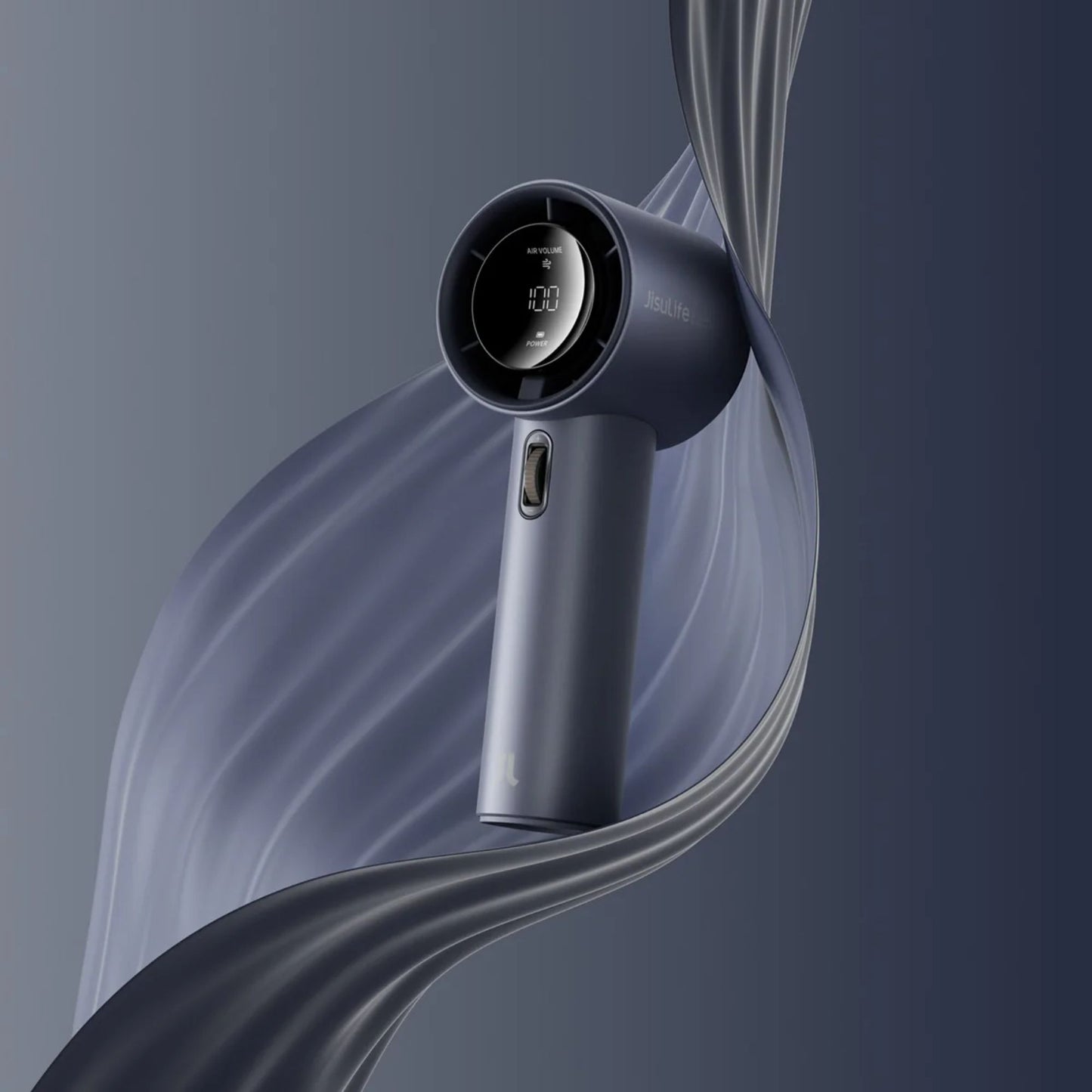 JisuLife Pro 1 ABS Handheld Fan – 3600mAh, Adjustable Speed, LED Display, 1-Year Warranty