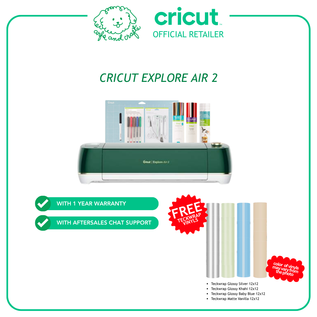 Cricut Explore Air 2 Emerald Bundle