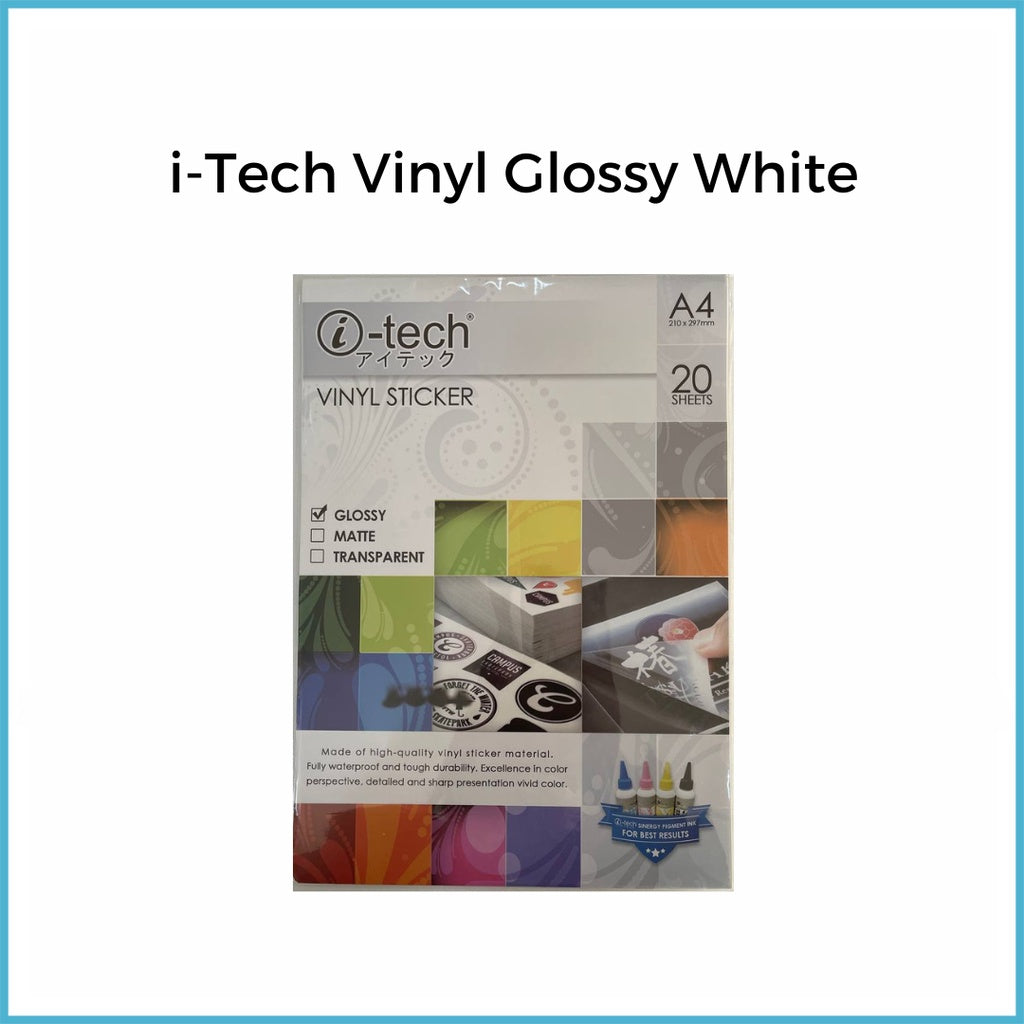 iTech A4 Wasterproof Printable Vinyl