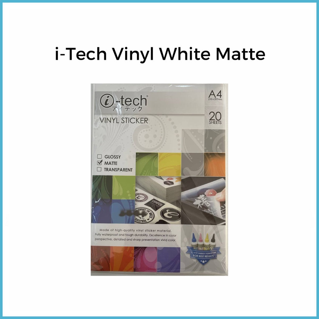 iTech A4 Wasterproof Printable Vinyl