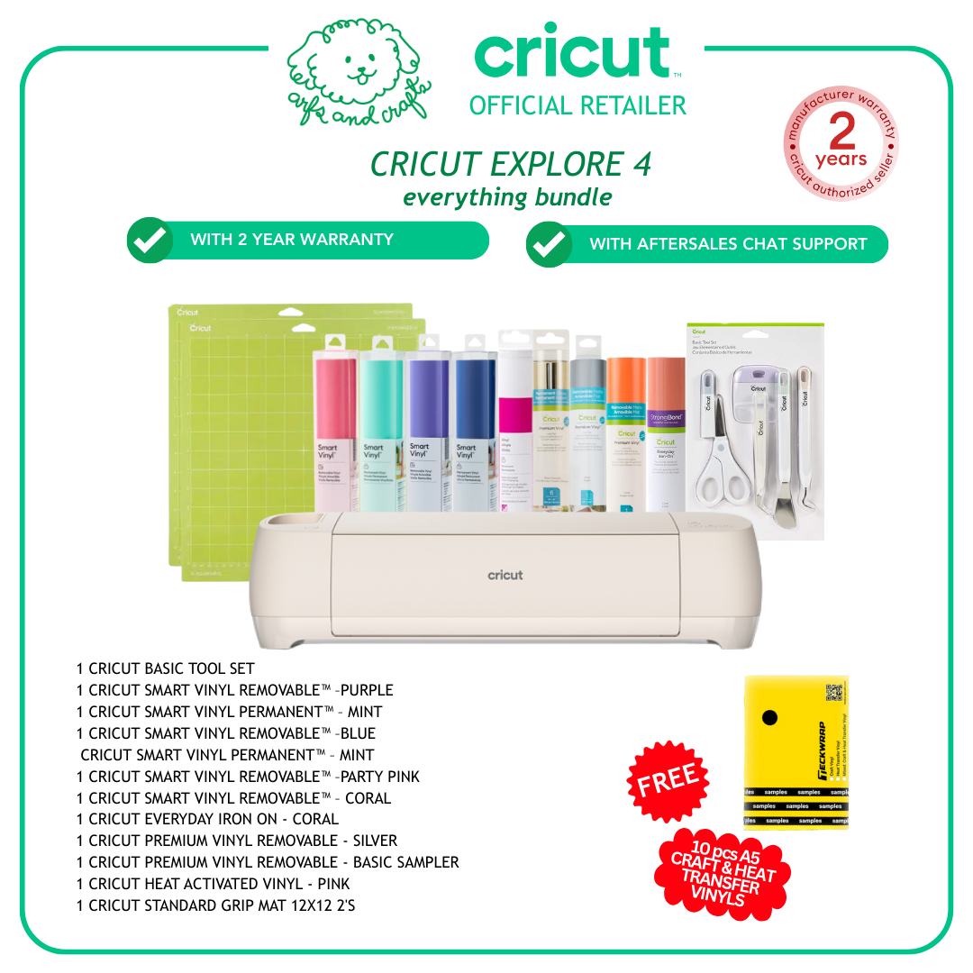 Cricut Explore 4 | The Next-Gen Cutting Machine For Stickers,Vinyls, Crafting and more