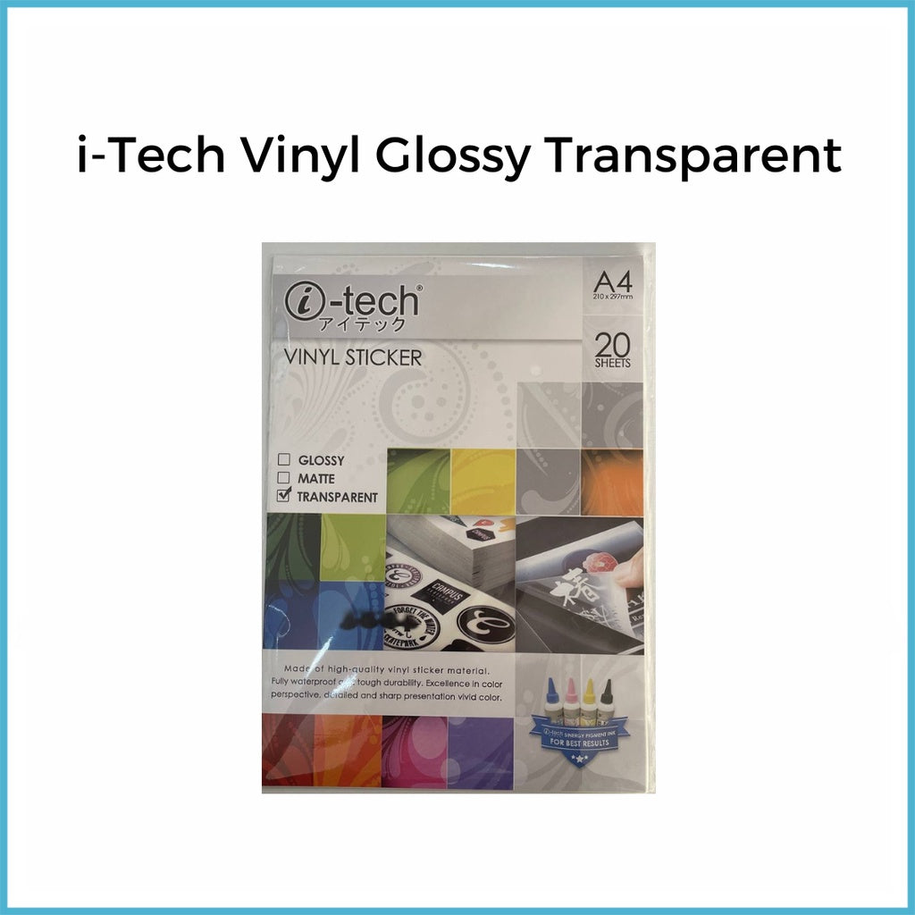 iTech A4 Wasterproof Printable Vinyl