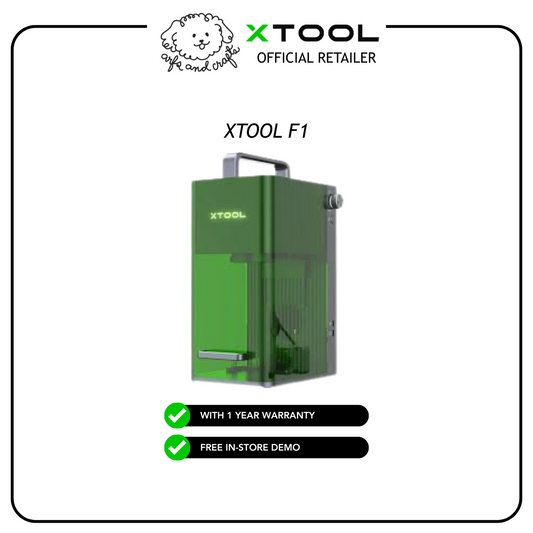 (PRE-ORDER) xTOOL - F1, Fastest Portable Laser Engraver with IR + Diode Laser