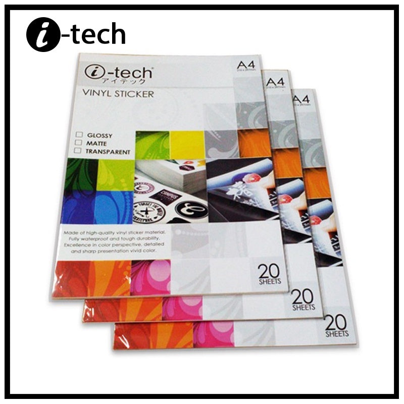 iTech A4 Wasterproof Printable Vinyl