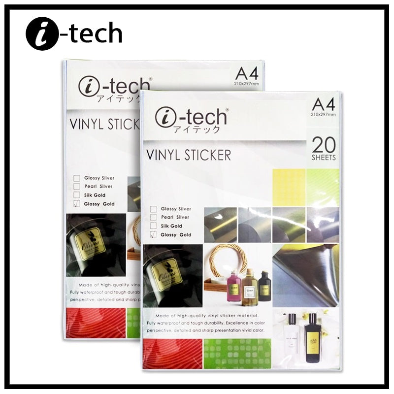 iTech A4 Wasterproof Printable Vinyl