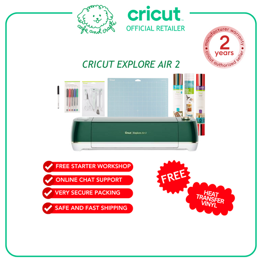 Cricut Explore Air 2 Emerald Bundle