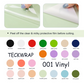 Teckwrap 001M Series Craft Vinyl (Matte)
