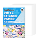 Inkjet Printable Sticker Paper 15 Sheets