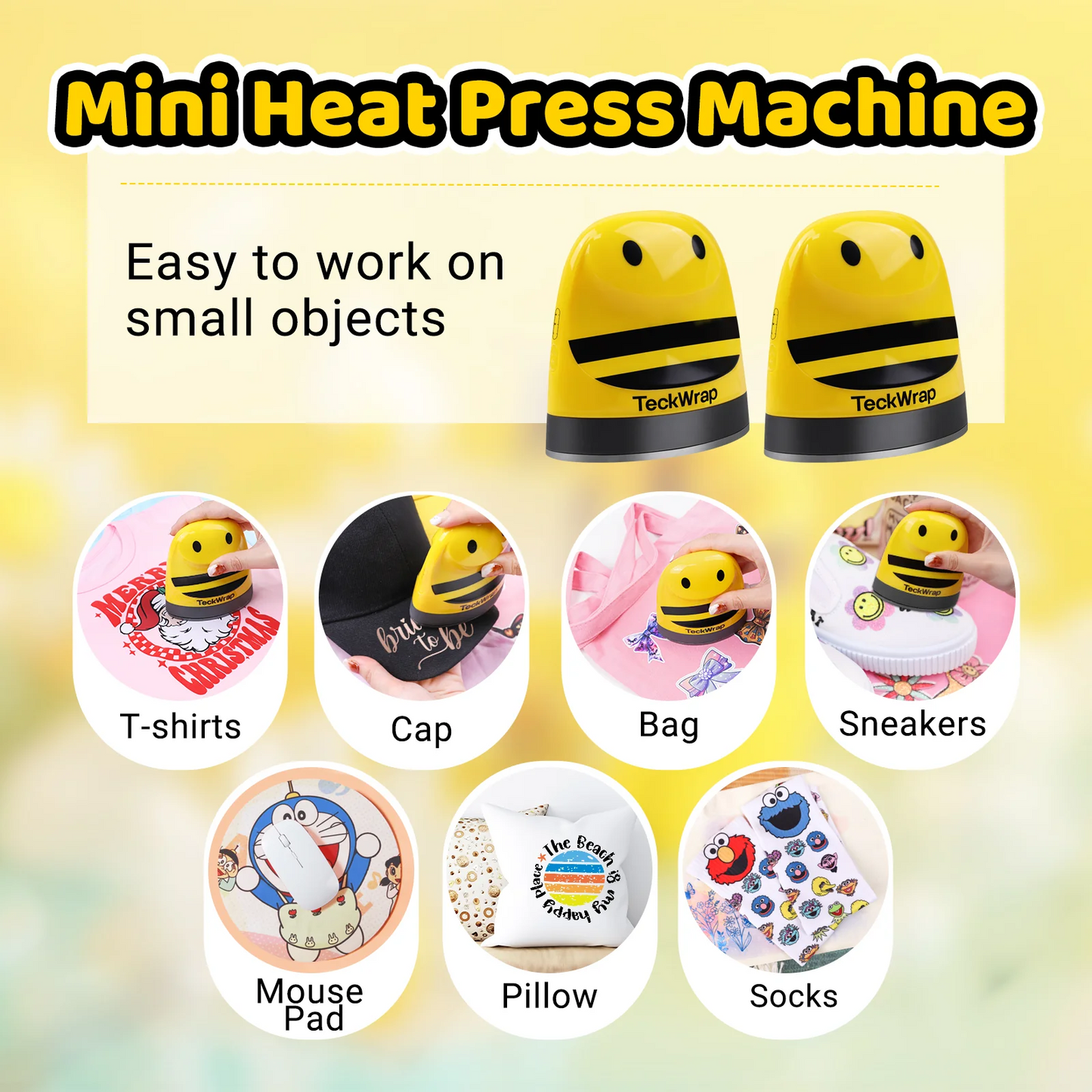 Teckwrap Mini Heat Press B002