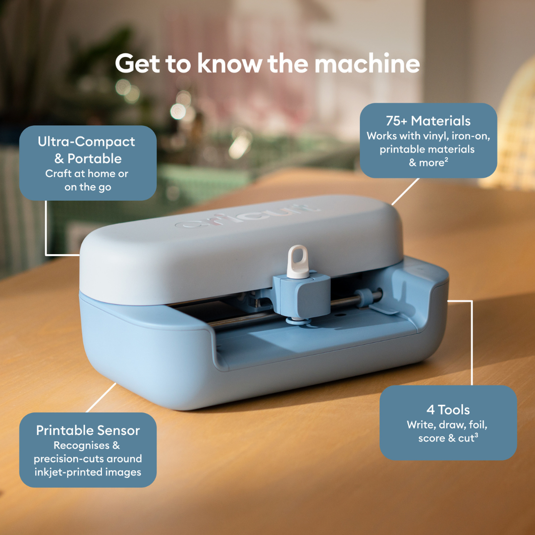 Cricut Joy 2 Portable DIY Smart Machine for Creating Customized Cards, Crafts, & Labels