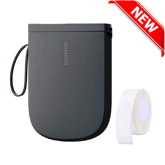 NIIMBOT Label Maker with Tape D11 0.5 Inch Bluetooth 300 DPI Portable Label Printer Rechargeable