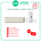 Cricut Explore 5 CREAM | Essential Bundle with 2 Year Warranty