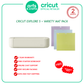 Cricut Explore 5 CREAM | Essential Bundle with 2 Year Warranty
