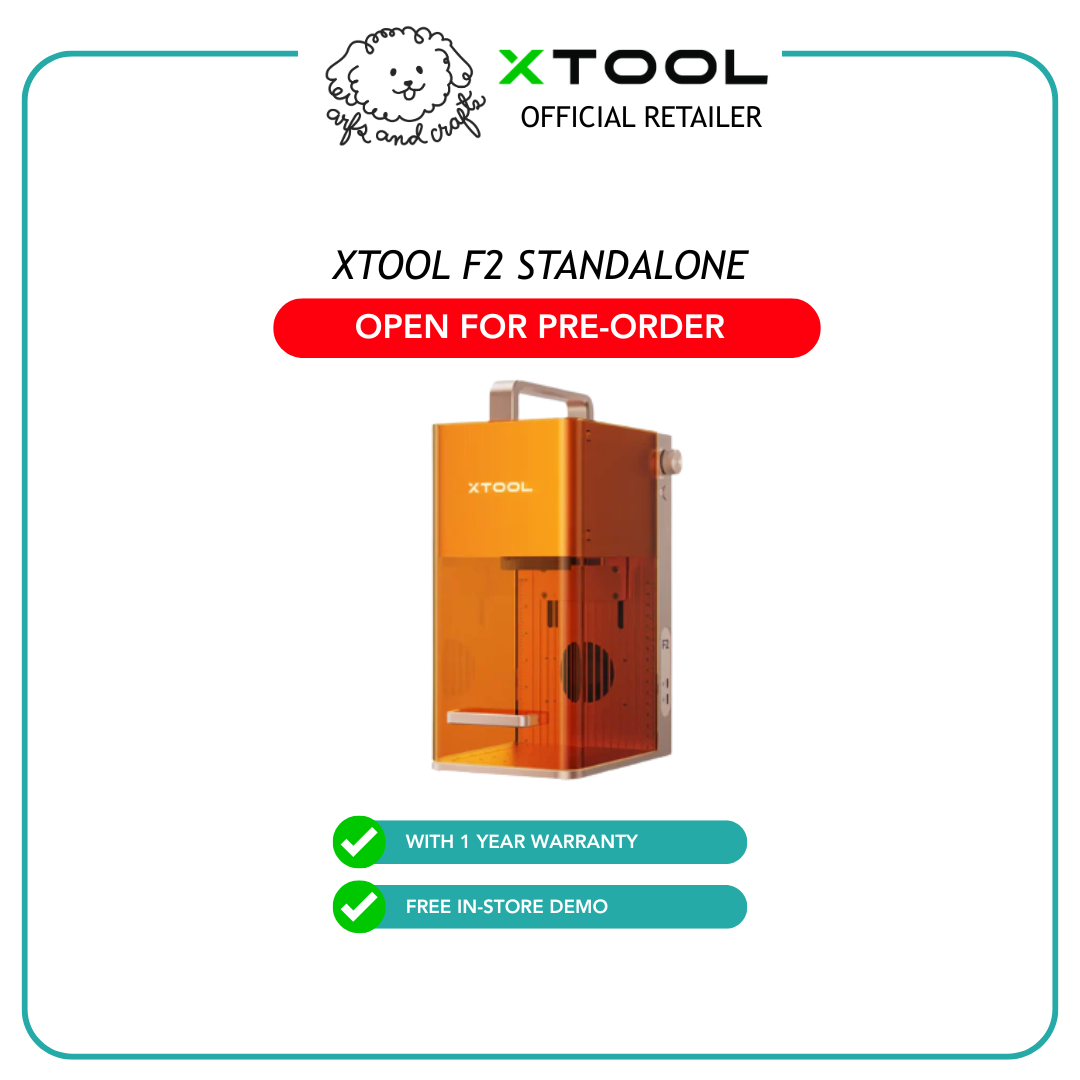 [PRE-ORDER] xTOOL F2 Tool 5W IR and 15W Diode Portable Dual Laser Engraver