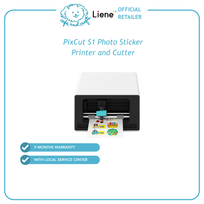 Liene PixCut S1 Photo Sticker Printer and Cutter – Arfs and Crafts