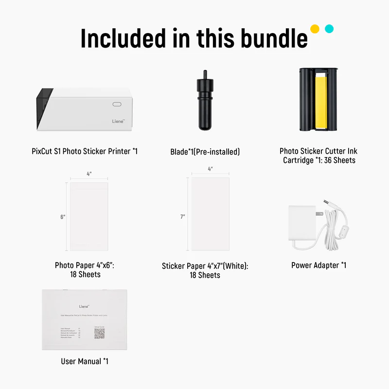 Liene PixCut S1 Photo Sticker Printer and Cutter