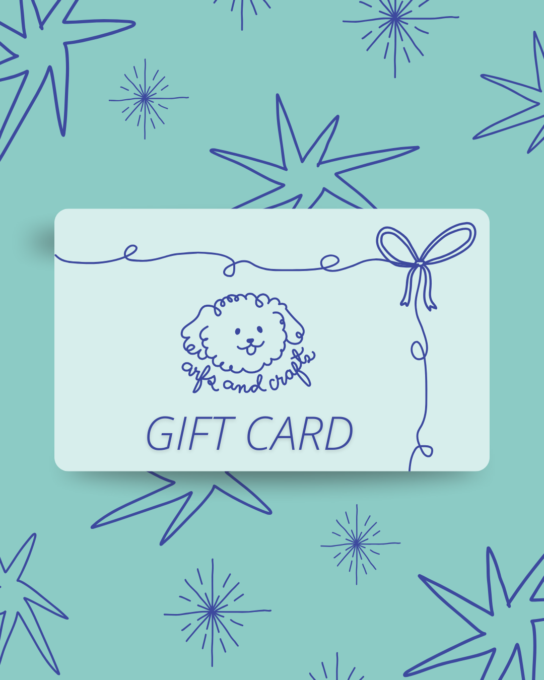 Arfs and Crafts Gift Card