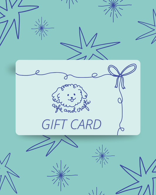 Arfs and Crafts Gift Card