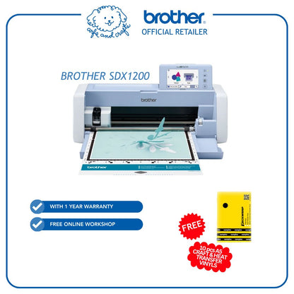 Brother SDX900/SDX1200 ScanNCut DX Cutter Plotter