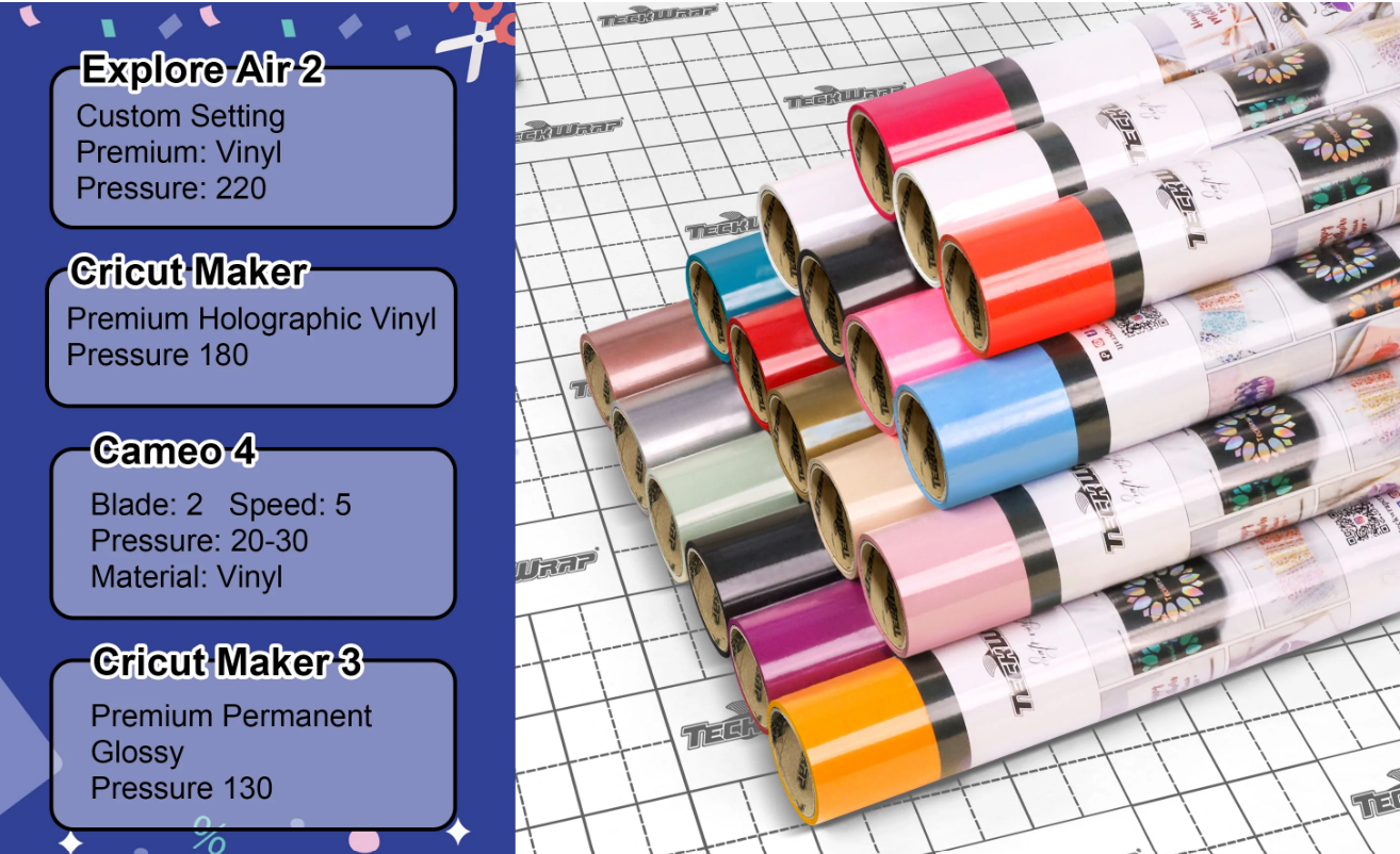 Teckwrap 001 Economical Series Craft Vinyl