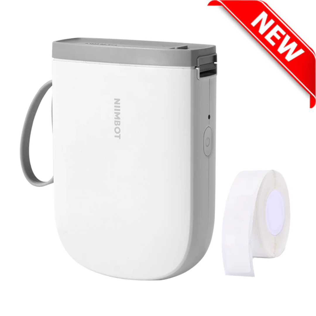 NIIMBOT Label Maker with Tape D11 0.5 Inch Bluetooth 300 DPI Portable Label Printer Rechargeable