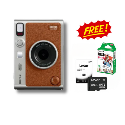 New FUJIFILM INSTAX MINI EVO Instant Film Camera Hydrid Digital Camera