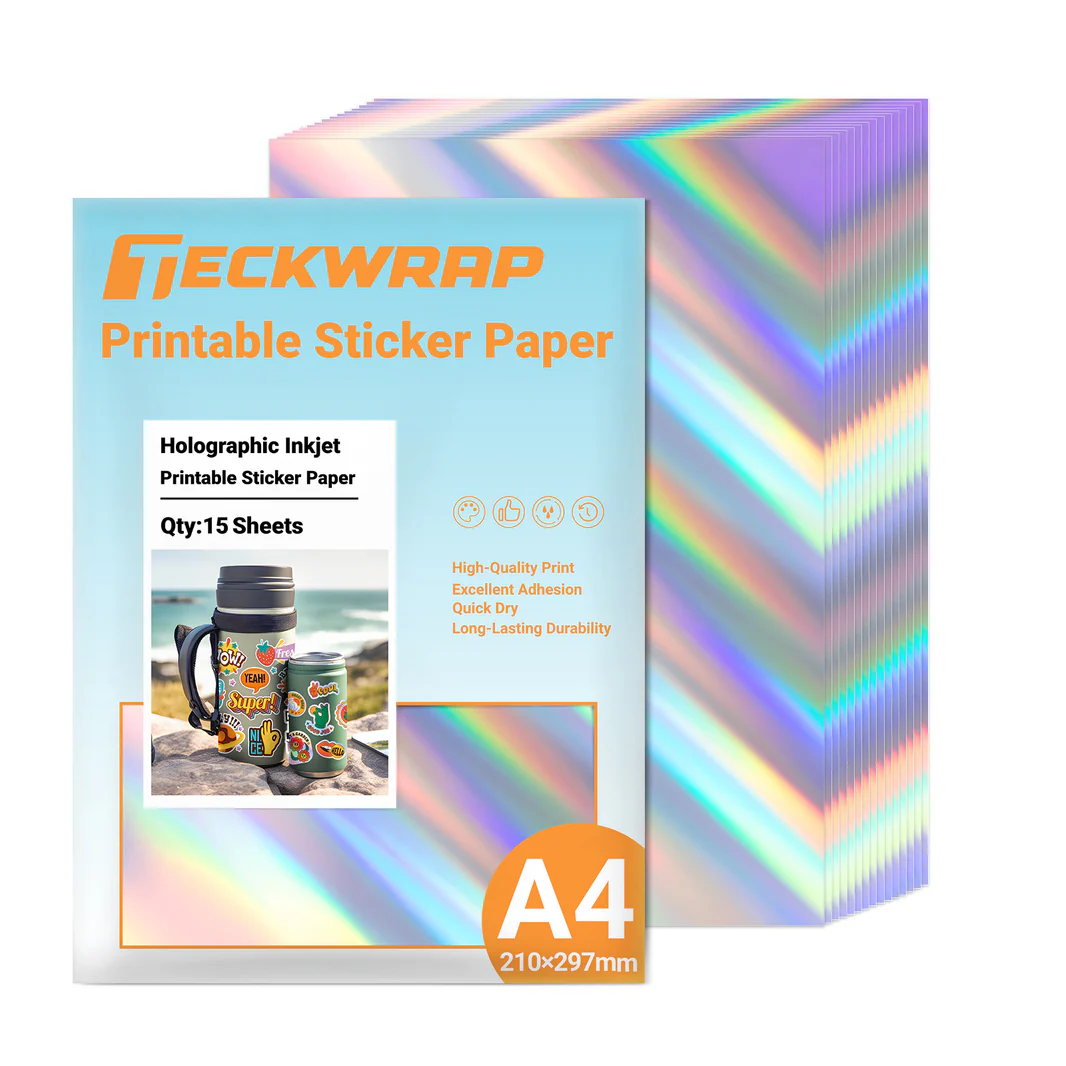 Inkjet Printable Sticker Paper 15 Sheets
