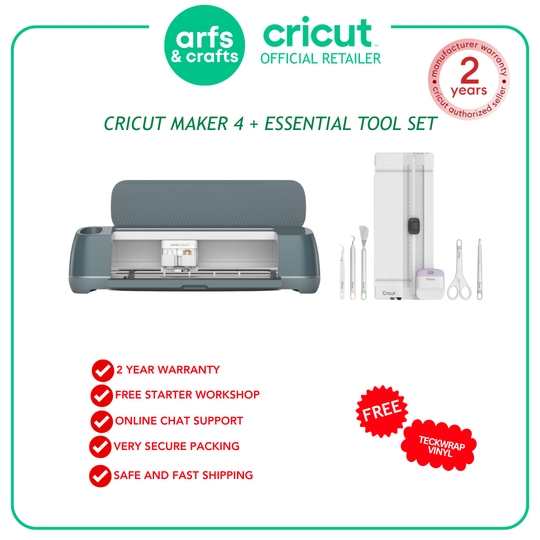 NEW!!! Cricut Maker 4 - DIY Machine Compatible with Matless Cutting Cricut Smart Materials