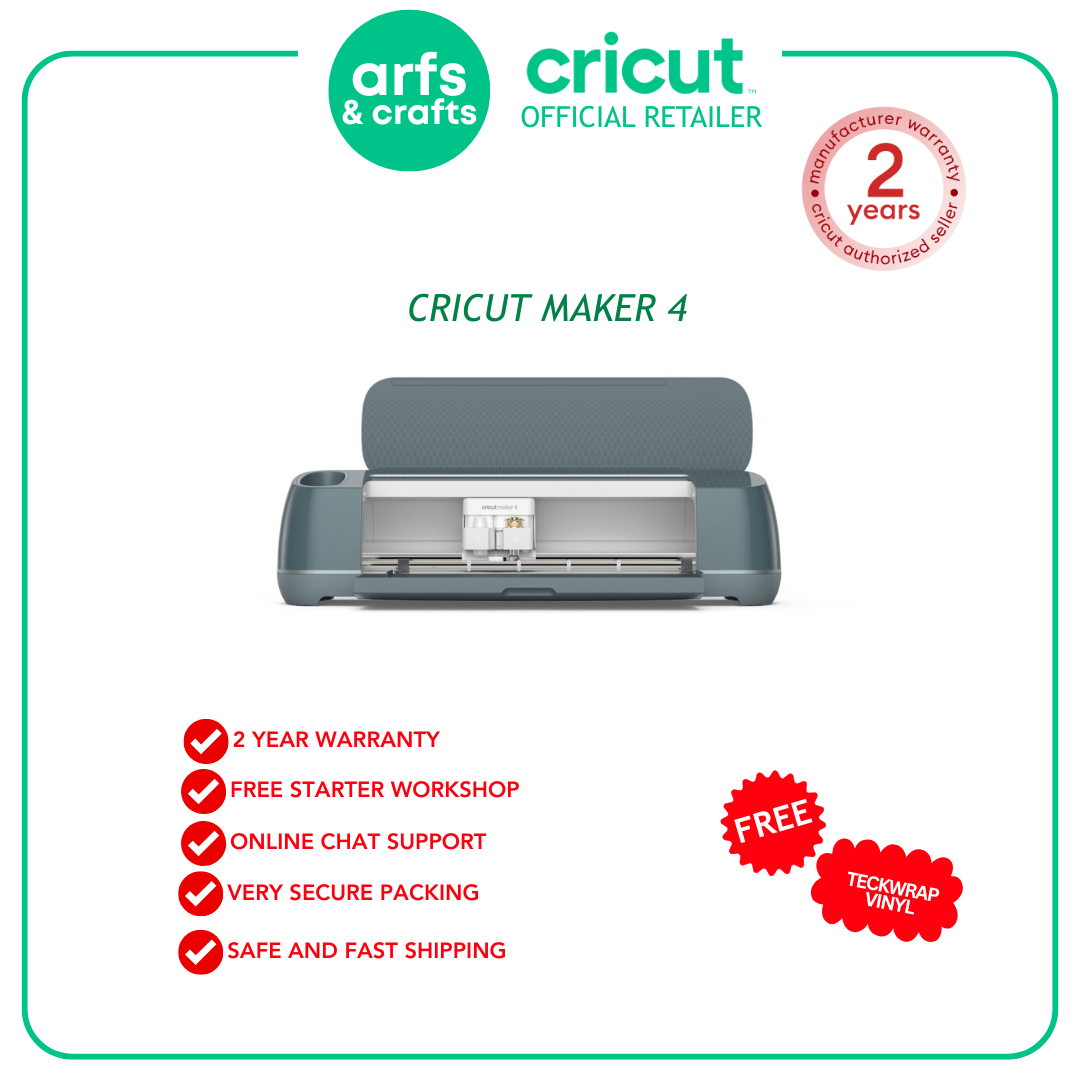 NEW!!! Cricut Maker 4 - DIY Machine Compatible with Matless Cutting Cricut Smart Materials