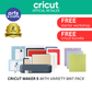 Cricut Maker 5 Smart Cutting Machine with Materials Bundle