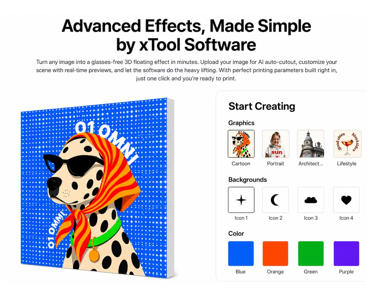 [PRE-ORDER] xTOOL O1 Omni Printer