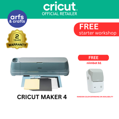 Cricut Maker 4 - DIY Machine Compatible with Matless Cutting Cricut Smart Materials