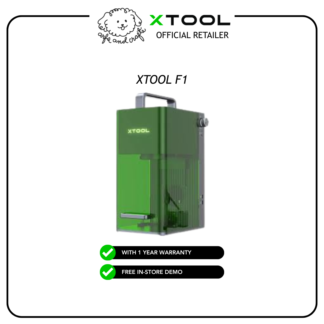 (PRE-ORDER) xTOOL - F1, Fastest Portable Laser Engraver with IR + Diode Laser