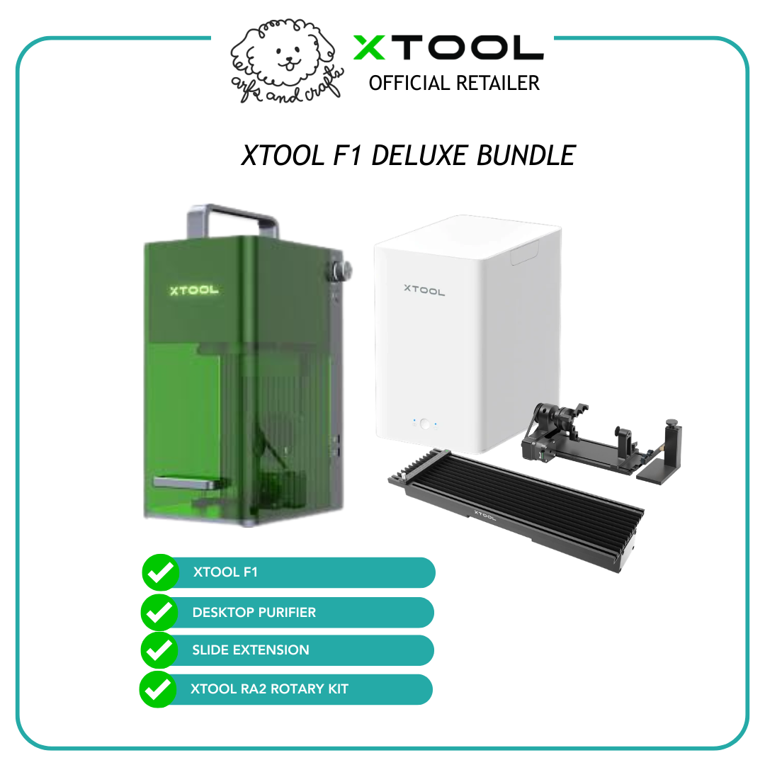 xTOOL - F1, Fastest Portable Laser Engraver with IR + Diode Laser